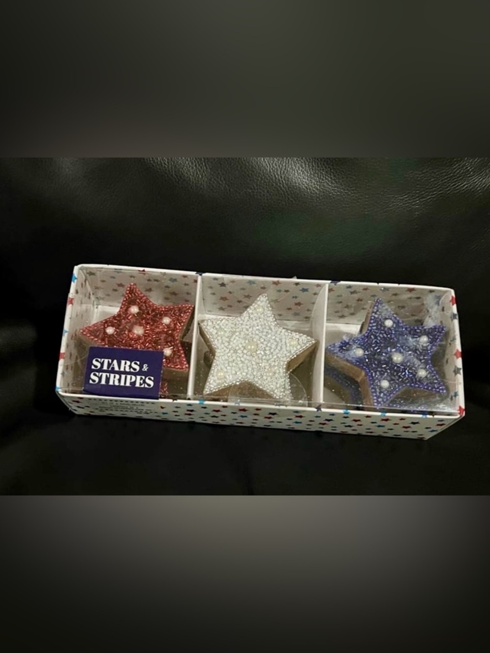 STARS & STRIPES Stars Bowl Fillers, 1 Sets of 6